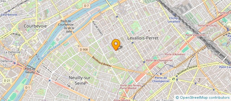 localisation de l'entreprise BODY LINE CONCEPT à LEVALLOIS-PERRET