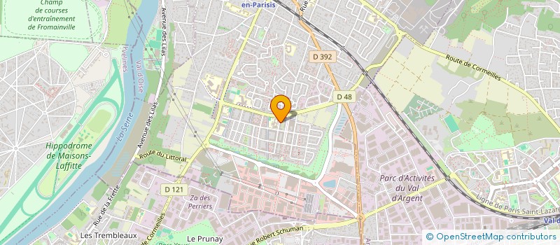 localisation de l'entreprise BODY MINCEUR  CORMEILLES-EN-PARISIS