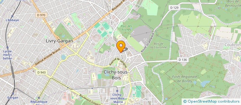 localisation de l'entreprise BODY PARADIS à CLICHY-SOUS-BOIS