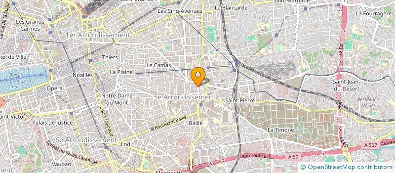 localisation de l'entreprise BODY PERFECT  MARSEILLE