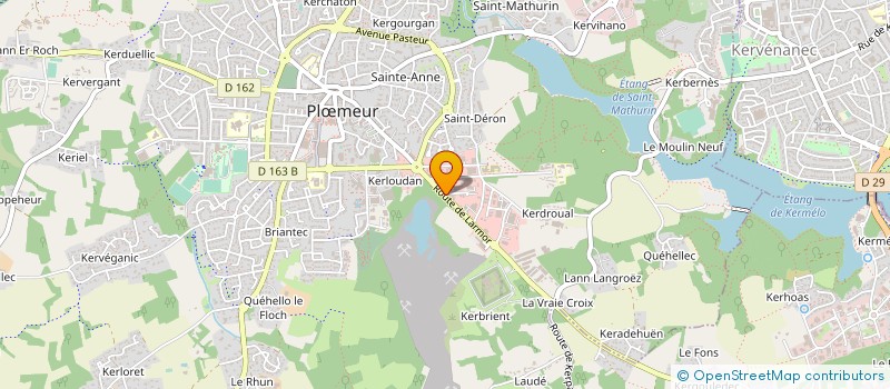 localisation de l'entreprise BODY SCULPT PLOEMEUR à PLOEMEUR