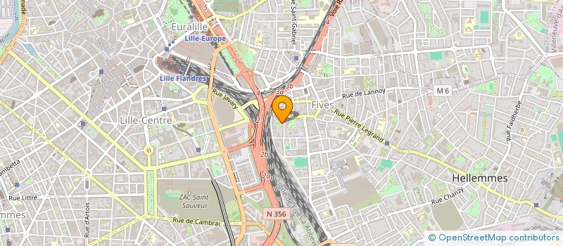 localisation de l'entreprise BODY STATION à LILLE