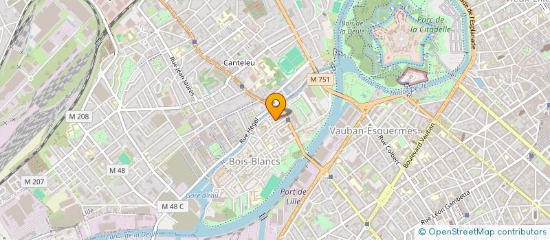 localisation de l'entreprise BODY TONIC à LILLE