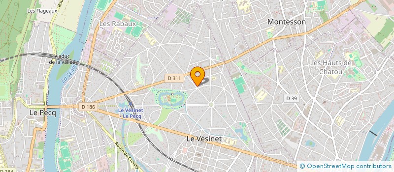 localisation de l'entreprise BODYANGEL  LE VESINET