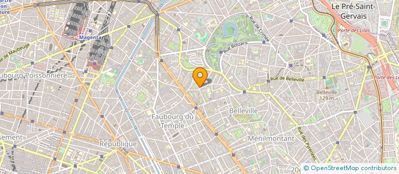 localisation de l'entreprise BODYATTITUDE  PARIS