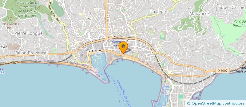 localisation de l'entreprise BODYCLINIC CANNES à CANNES