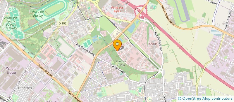 localisation de l'entreprise BODYCOTE  SAINT-PRIEST