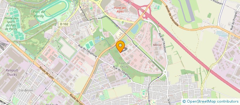 localisation de l'entreprise BODYCOTE BOURGOGNE SAS  SAINT-PRIEST