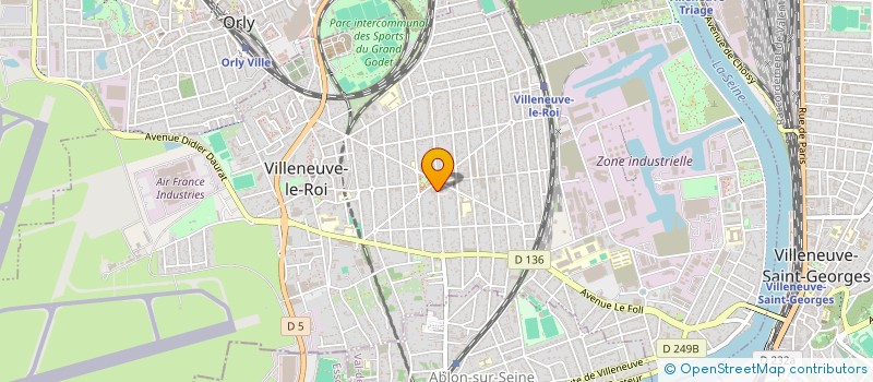 localisation de l'entreprise BODYFIT à VILLENEUVE-LE-ROI