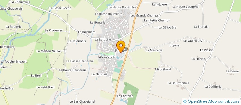 localisation de l'entreprise BODYKOOL  BALAZE