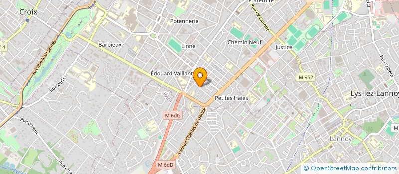 localisation de l'entreprise BODYNIGHT  ROUBAIX