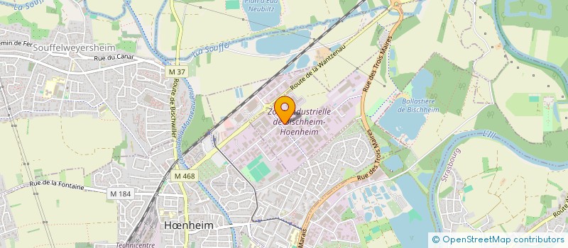 localisation de l'entreprise BODYSPORTS SHOP  BISCHHEIM