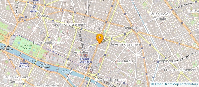 localisation de l'entreprise BODYSTORE à PARIS