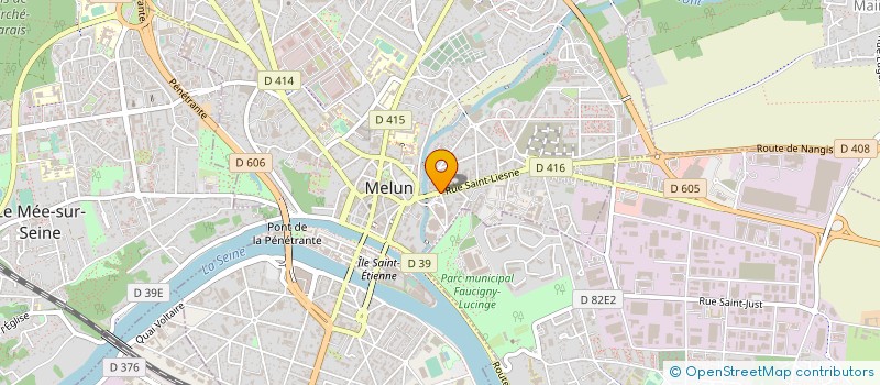 localisation de l'entreprise BODYTOP à MELUN