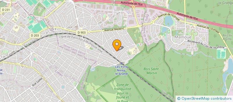 localisation de l'entreprise BODYWHAT  NOISY-LE-GRAND