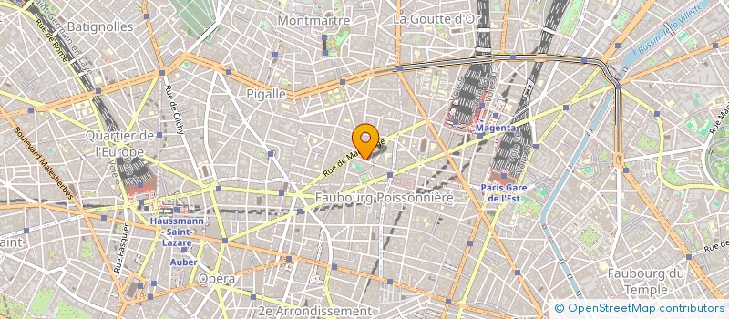 localisation de l'entreprise BOE JASMIN COMMUNICATION  PARIS