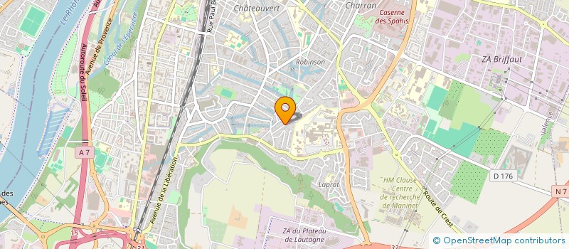 localisation de l'entreprise BOEKHOLT BLANC SDF à VALENCE