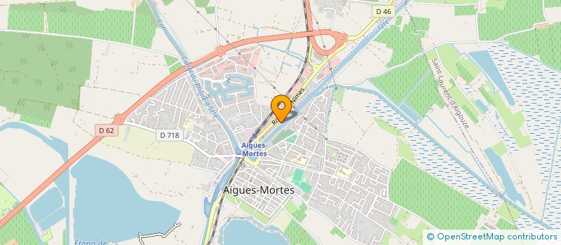 localisation de l'entreprise BOEM RESTAURANT à AIGUES-MORTES