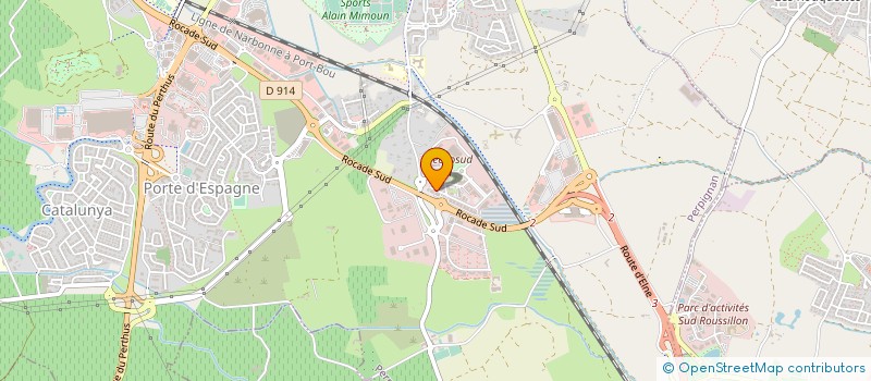 localisation de l'entreprise BOERL &KROFF  PERPIGNAN