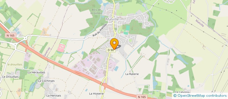 localisation de l'entreprise BOERMANS à MALVILLE
