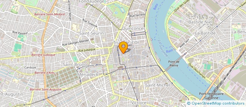 localisation de l'entreprise BOERNER & ASSOCIES  BORDEAUX