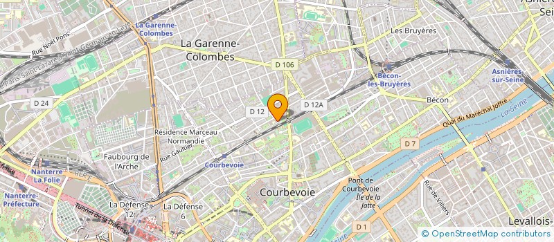 localisation de l'entreprise BOESSEL LI LMNP à COURBEVOIE