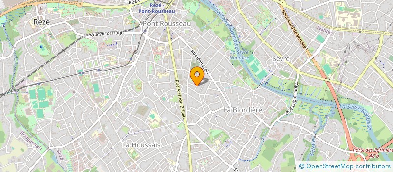 localisation de l'entreprise BOEST AN EGOR  REZE