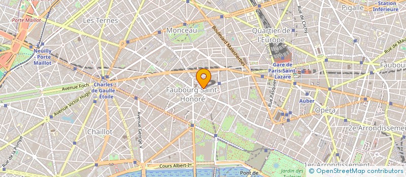 localisation de l'entreprise BOETIE INVEST 3  PARIS
