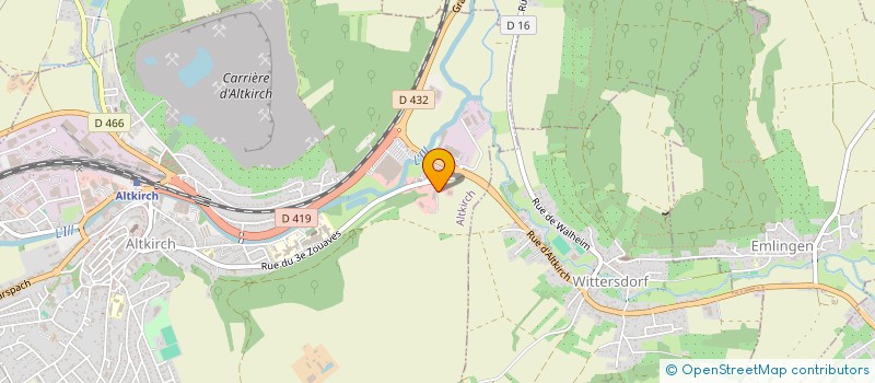 localisation de l'entreprise BOETSCH SCHLOSSEREI à ALTKIRCH
