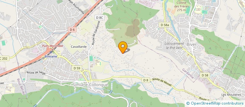 localisation de l'entreprise BOETTO PERE ET FILS à SIMIANE-COLLONGUE