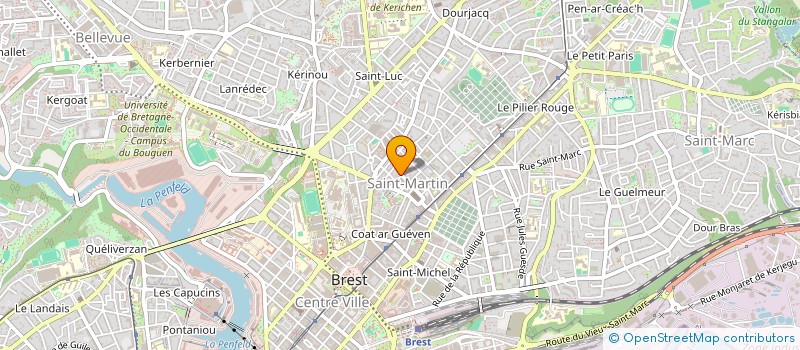 localisation de l'entreprise BOEUF BREIZHE à BREST