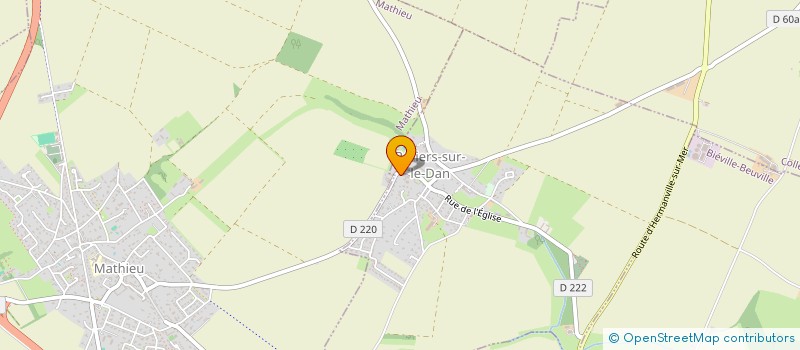 localisation de l'entreprise BOEVILLAIS BADMINTON CLUB  BIEVILLE-BEUVILLE