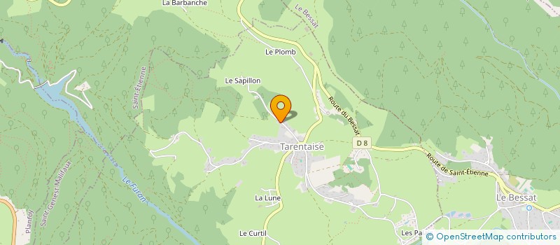 localisation de l'entreprise BOEZ COLOMBIE  TARENTAISE