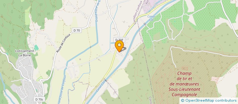 localisation de l'entreprise BOFI à CORNILLON-CONFOUX