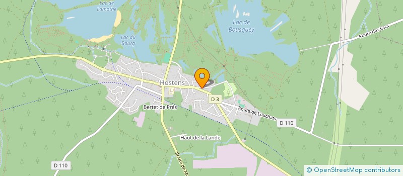 localisation de l'entreprise BOFOGO  HOSTENS