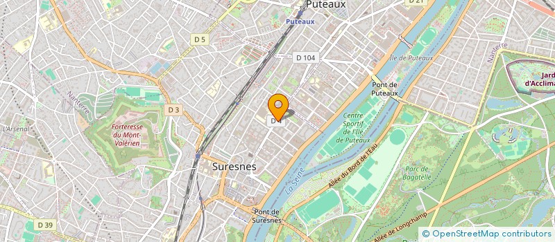 localisation de l'entreprise BOG-ELEC à SURESNES