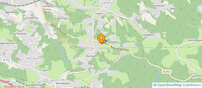 localisation de l'entreprise BOGA  LAHONCE