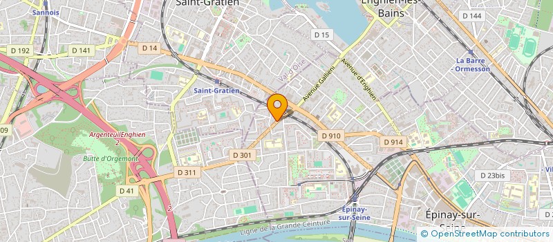 localisation de l'entreprise BOGARD  EPINAY-SUR-SEINE