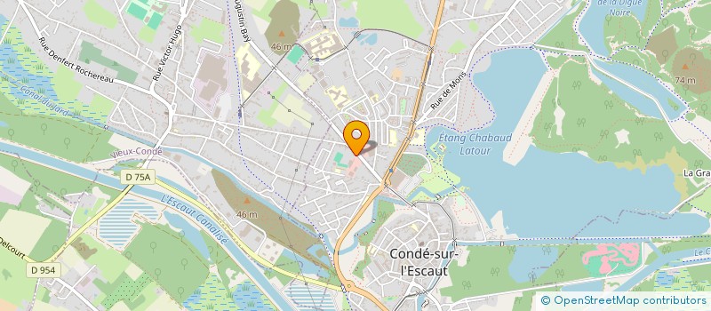 localisation de l'entreprise BOGAS à CONDE-SUR-L'ESCAUT