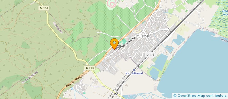 localisation de l'entreprise BOGAS PRO  VIC-LA-GARDIOLE