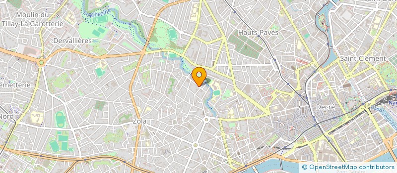 localisation de l'entreprise BOGASTAR à NANTES