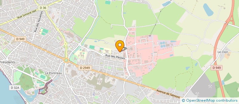 localisation de l'entreprise BOGAZON à LES SABLES-D'OLONNE