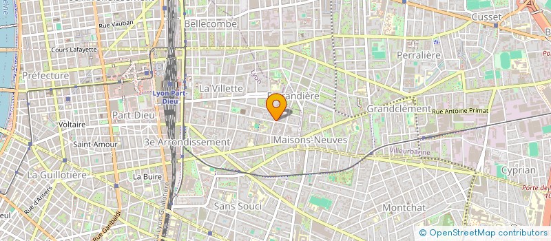 localisation de l'entreprise BOGE  LYON 3EME