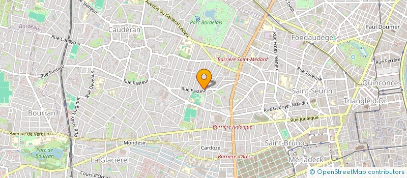 localisation de l'entreprise BOGELS SF  BORDEAUX