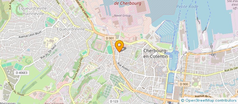 localisation de l'entreprise BOGI  CHERBOURG-EN-COTENTIN