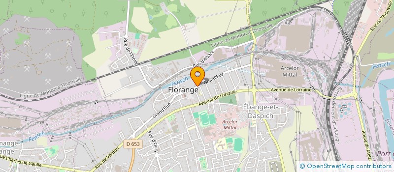 localisation de l'entreprise BOGIEU  FLORANGE