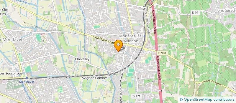 localisation de l'entreprise BOGINFO  MORIERES-LES-AVIGNON