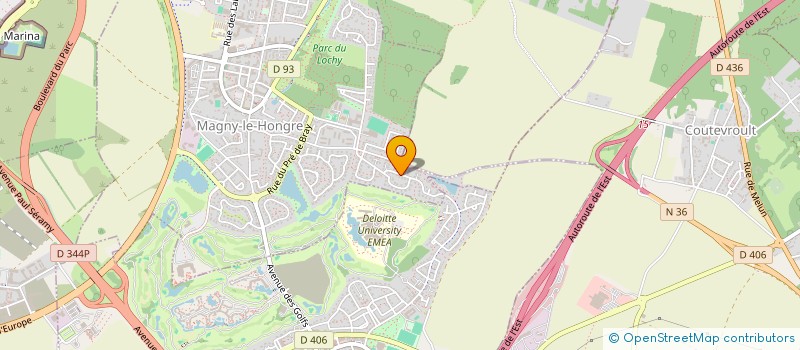 localisation de l'entreprise BOGINVEST  MAGNY-LE-HONGRE