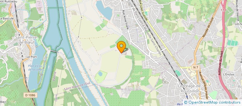 localisation de l'entreprise BOGIRAUD à SAINT MAURICE L'EXIL