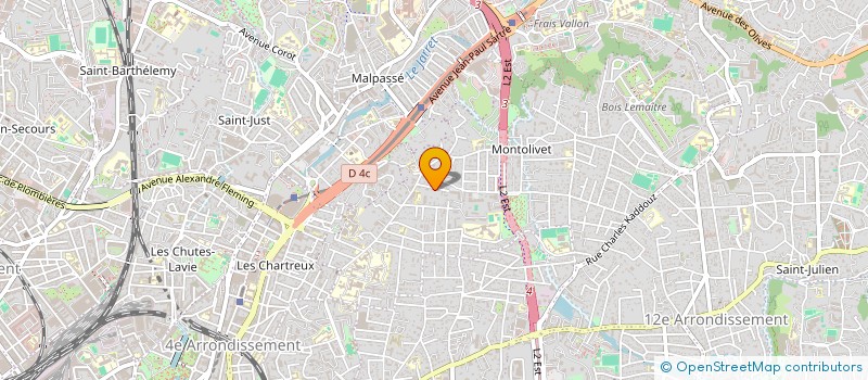 localisation de l'entreprise BOGOSSIAN à MARSEILLE
